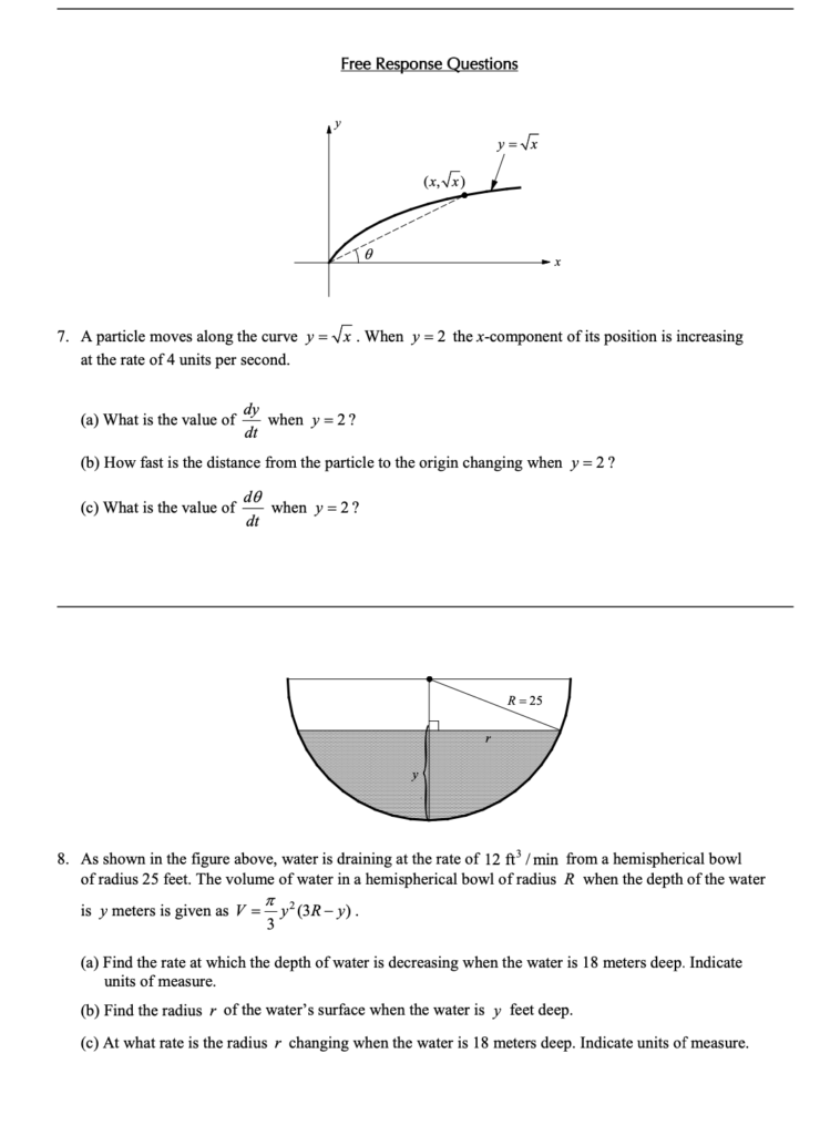 Related Rates